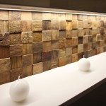 Bathroom design idea: Feature walls