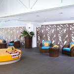 This outdoor room is enhanced perfectly with the outdoor screen