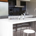 White minimalist kitchen