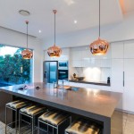 Copper-coloured beauty: A kitchen to top
