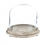Ceramic Cake Plate with Glass Dome_1