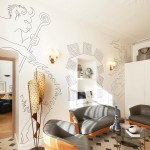 Drawings by Xavier Spatafora add character to the home