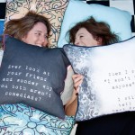 Eriana & Lynie - creators of the Sisterhood Cushion Collection