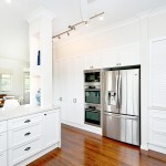 There's plenty of bench space in this spacious kitchen