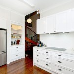 This kitchen uses space perfectly