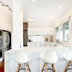 White kitchen design