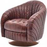 Artisanti_839077_PilotDarkTanLeatherSwivelArmchair_1