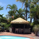 Synthetic thatch roof