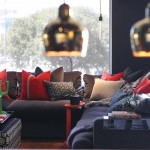 This space is soft and comfortable, just like a living room should be