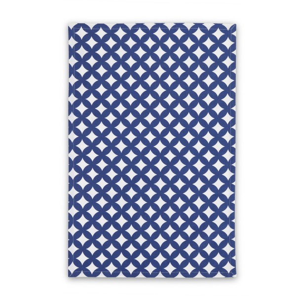 Circles Tea Towel Blue Pack  Marine
