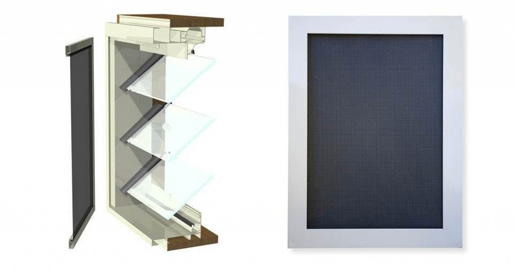 Energy benefits of screens with Breezway Louvre Windows