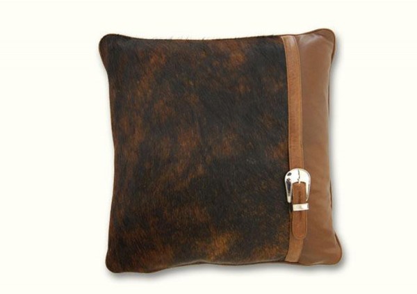 J. Colter Hair on Hide cushion, carrollleather-furniture.com