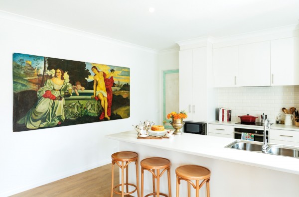 The kitchen is well fitted out for guests to cook all meals in.