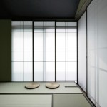 A quiet spot for contemplation can be closed off completely or opened up to the rest of the home