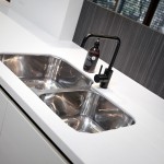 Family hub: galley-style kitchen