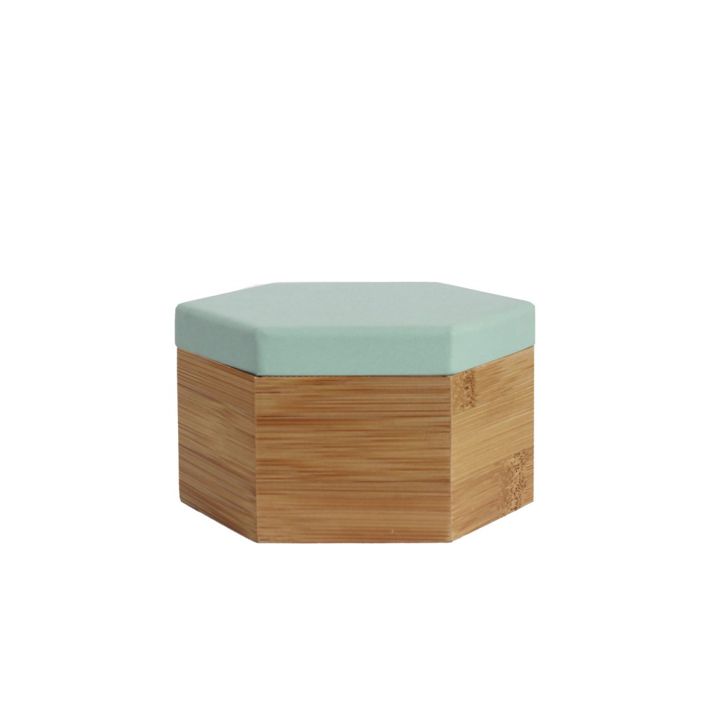 Hex box in medium, $47, residentgp.com.au