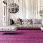 Bolon by Missoni in Zigzag Aubergine, bolon.com.au
