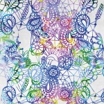 Reverse lace print in blue, $120, urbanroad.com.au