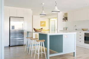 House on the Bay by Lovell Burton with Shade Factor