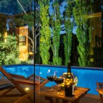 An eye-catching pool design that is user-friendly and low maintenance.