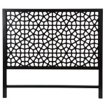 Marrakesh black bed head, from $299.95, zanui.com.au