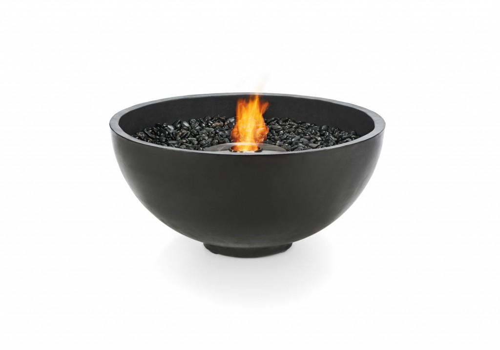 The streamlined, pebble-filled Urth from Brown Jordan Fires www.brownjordanfires.com.au