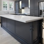 This beuatiful kitchen utilises Island benches that are both a functional and beautiful storage solution