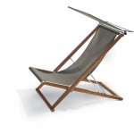 Roda’s elegant Orson deck chair with teak frame from Contempo www.contempocollection.com.au