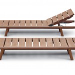 Relax with Roda’s sleek and modern Orson slatted teak sun loungers from Contempo www.contempocollection.com.au