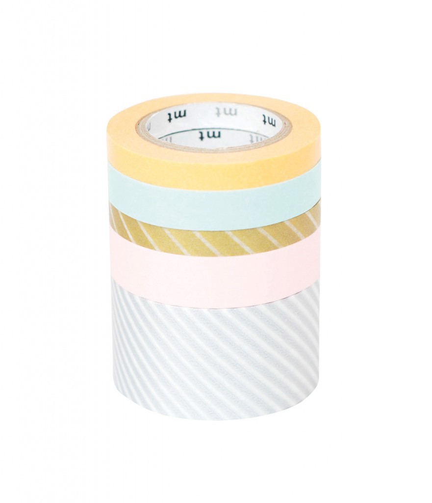 Washi tape five pack, $21.50, lightly.com.au