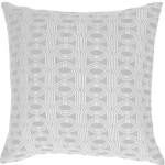 Barrel-weave Ice Euro cushion, bandhini.com.au