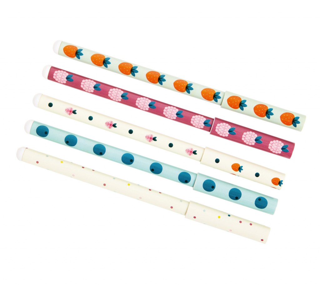 Slim ballpoint pens, $9.95 for five, kikki-k.com