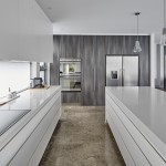 We love: The grey marble flooring which adds a luxurious touch to the space