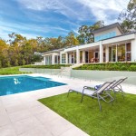 Strong, clean vistas have been created from each internal room and connect with the  external landscape