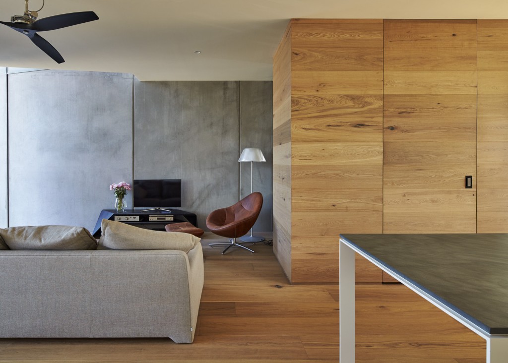 Solving the age-old problem of space, this home has gathered the building blocks of a family home and stacked them on top of each other — literally