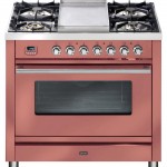 Custom coloured: handcrafted Italian ovens