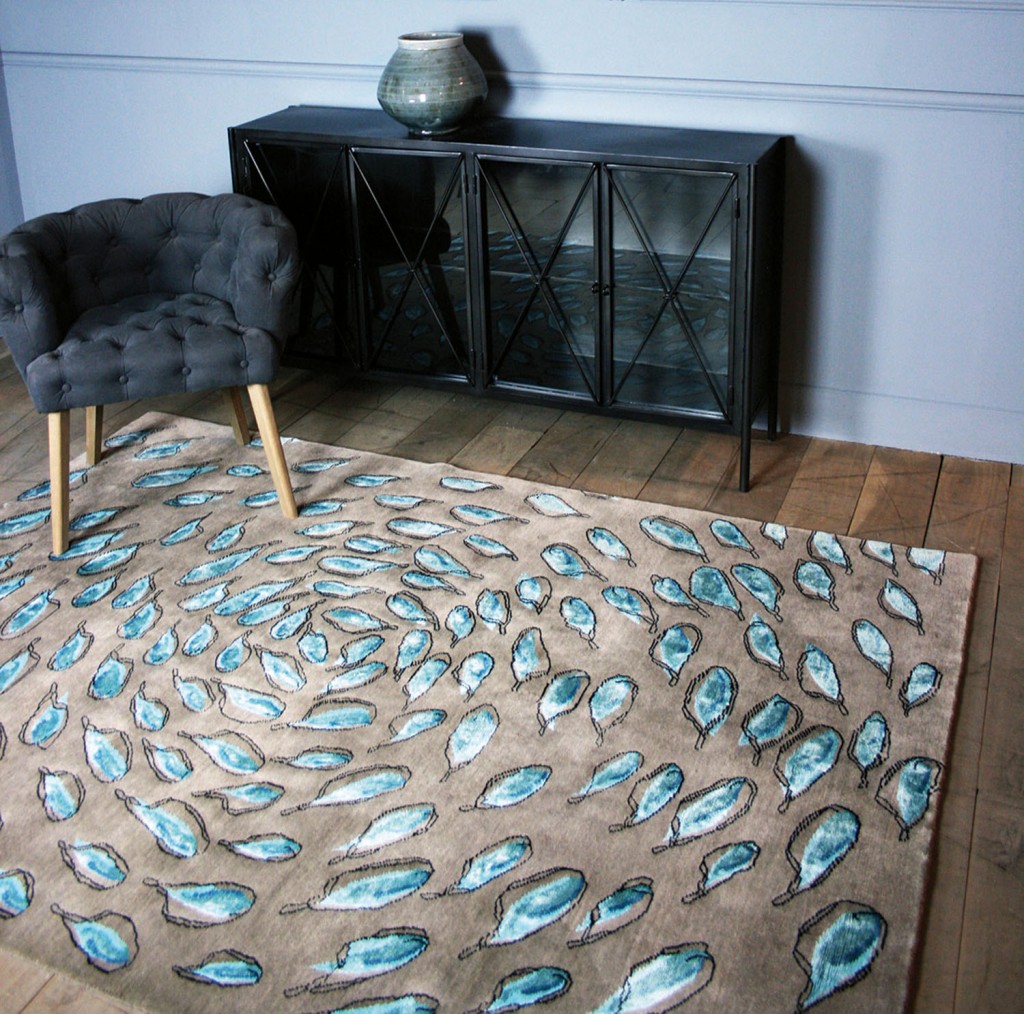 Spirit blue rug, therugest.com