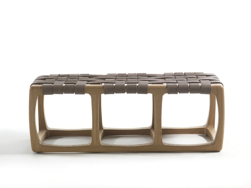 Bungalow bench by Jamie Durie for Riva 1920, fanuli.com.au 