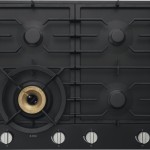 Sleek and stylish: gas cooktop range