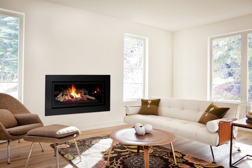 The perfect combination: direct-vent gas fireplace