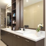Mocha Fineline Velvet vanity