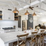 A kitchen with a touch of country