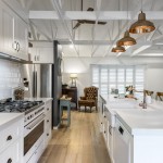 A kitchen with a touch of country