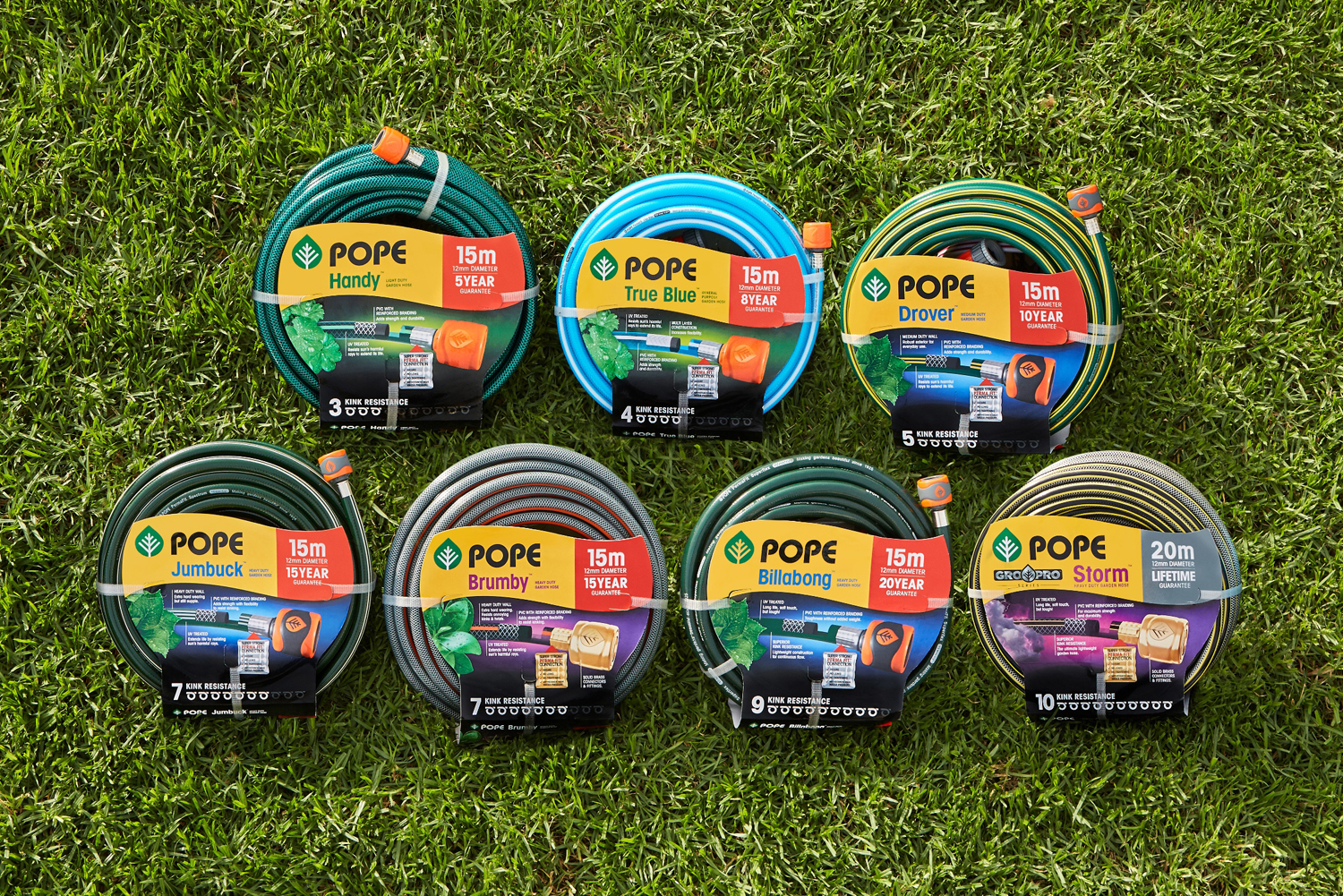 The better way to water: garden hoses