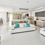 white living area
