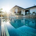 Why not holiday in your own backyard with a stunning Bali-inspired pool?