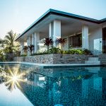 Why not holiday in your own backyard with a stunning Bali-inspired pool?